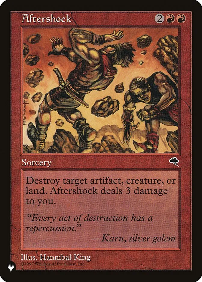 Aftershock Front Face