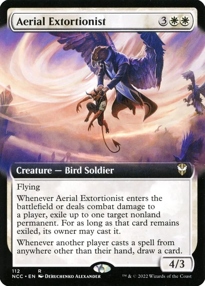 Aerial Extortionist Front Face