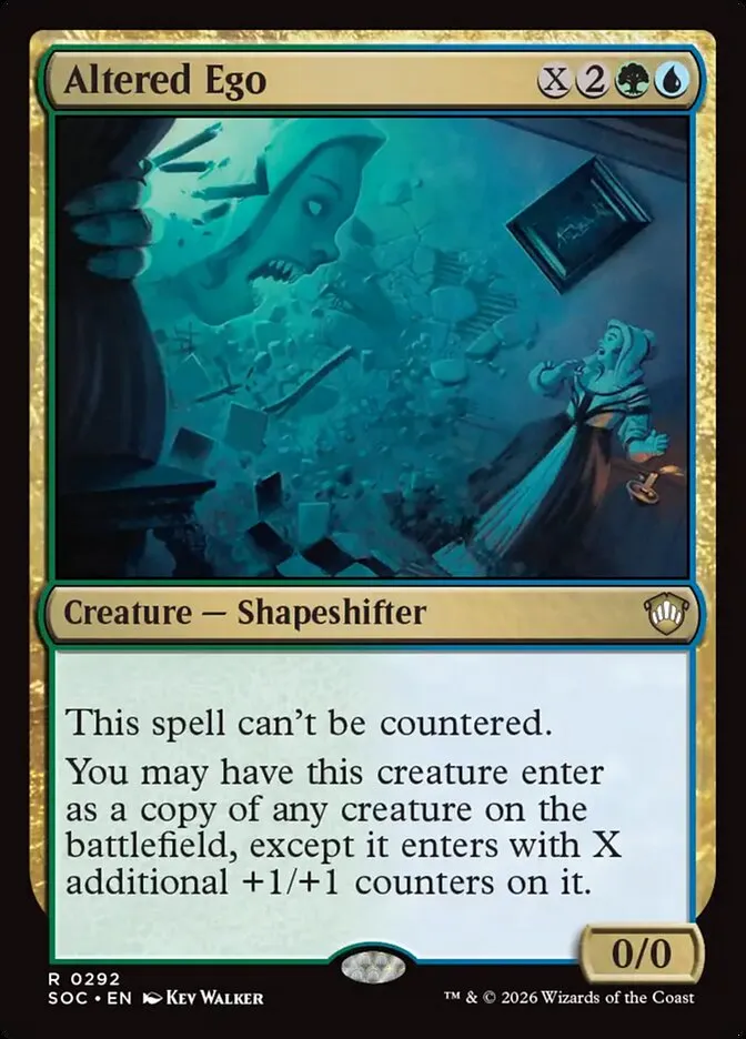 Altered Ego Front Face