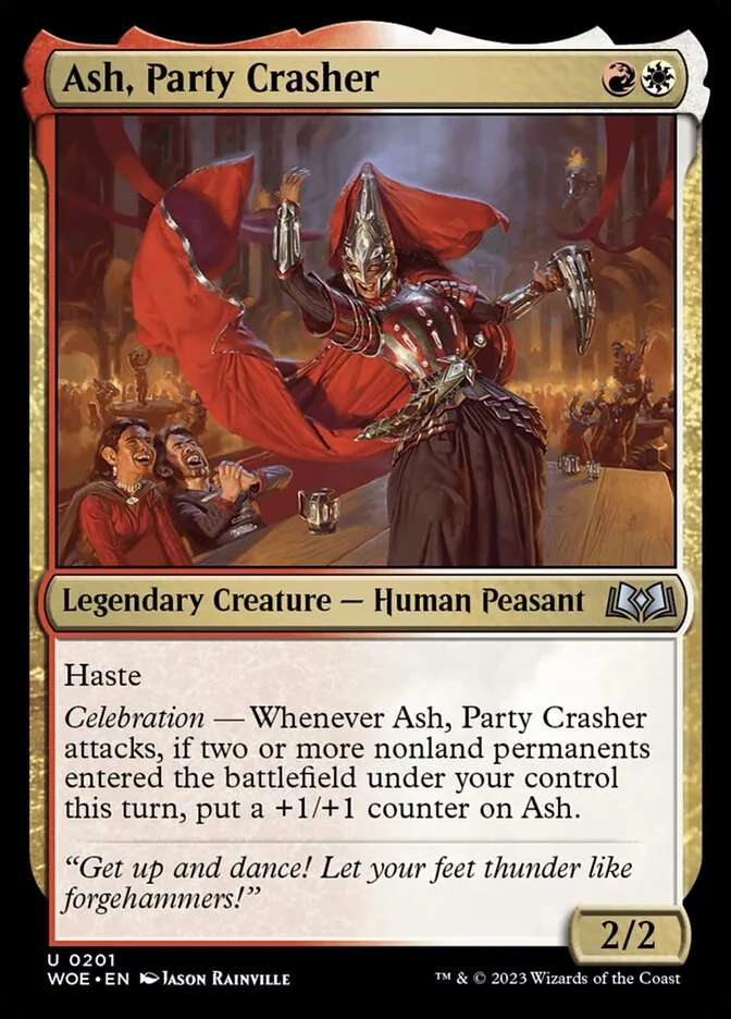 Ash, Party Crasher Front Face