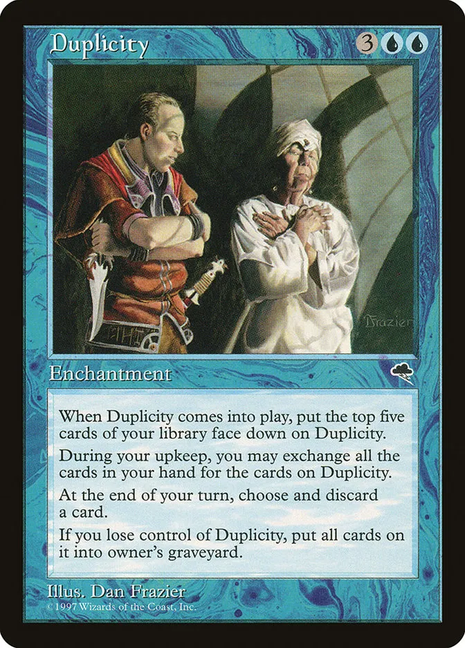 Duplicity Front Face