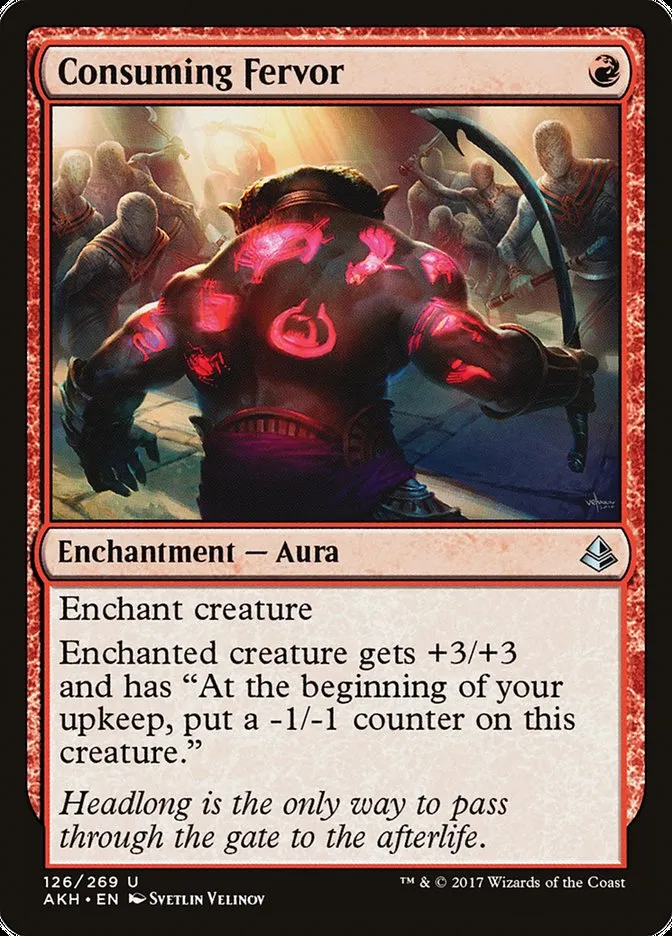 Consuming Fervor Front Face