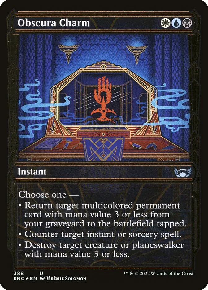 Obscura Charm Front Face