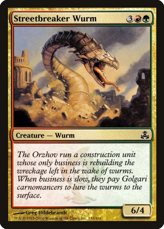Streetbreaker Wurm Front Face