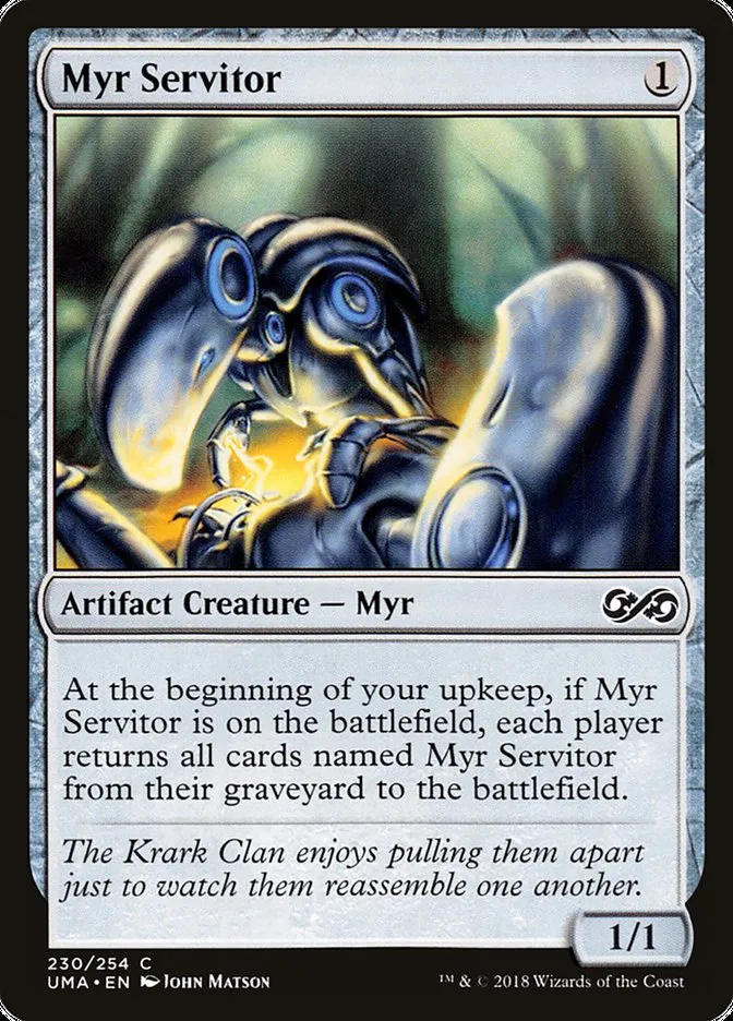 Myr Servitor Front Face