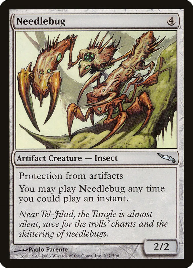 Needlebug Front Face