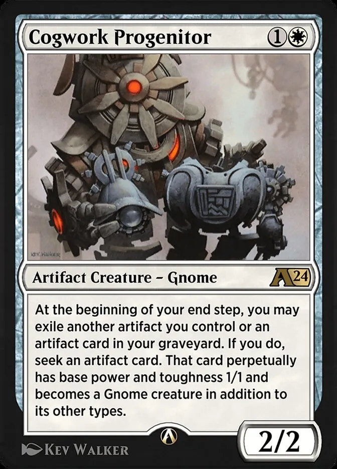 Cogwork Progenitor Front Face