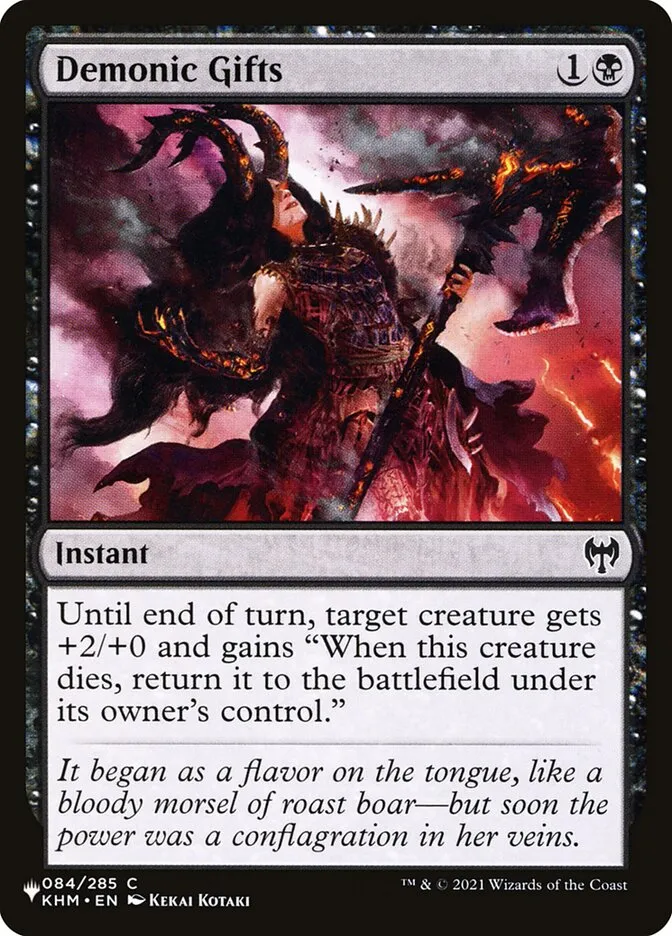 Demonic Gifts Front Face