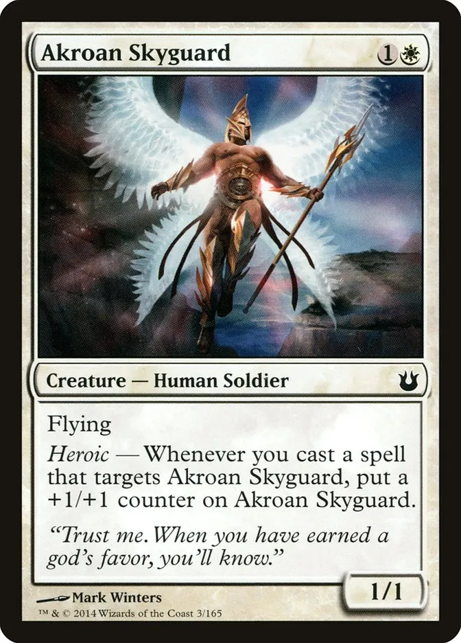 Akroan Skyguard Front Face