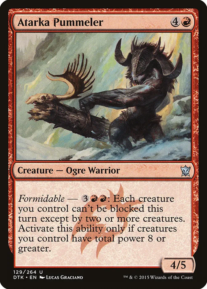Atarka Pummeler Front Face