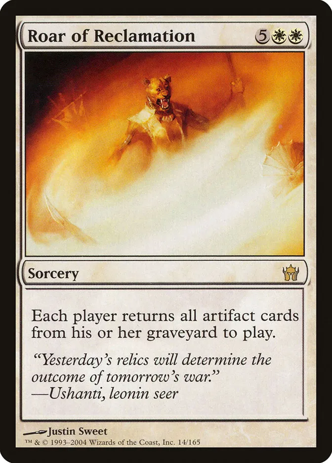 Roar of Reclamation Front Face