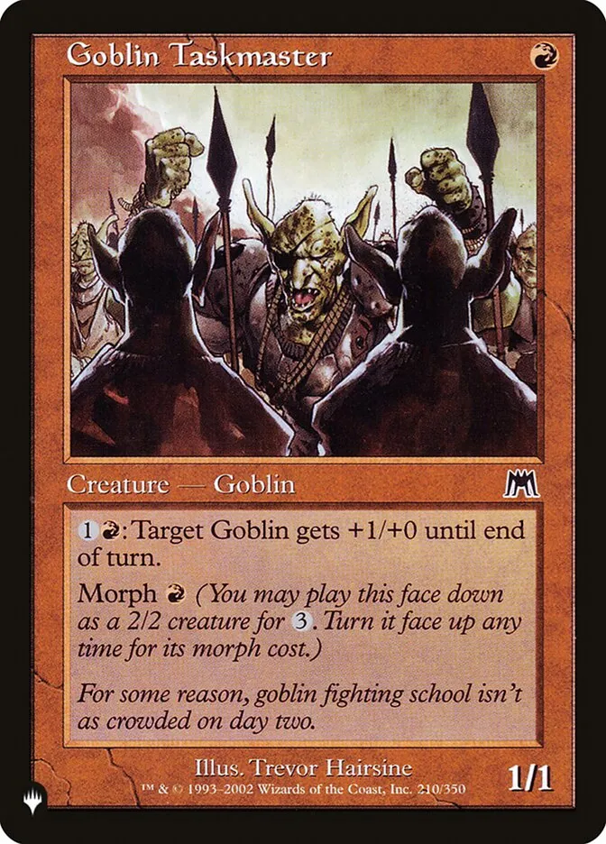 Goblin Taskmaster Front Face