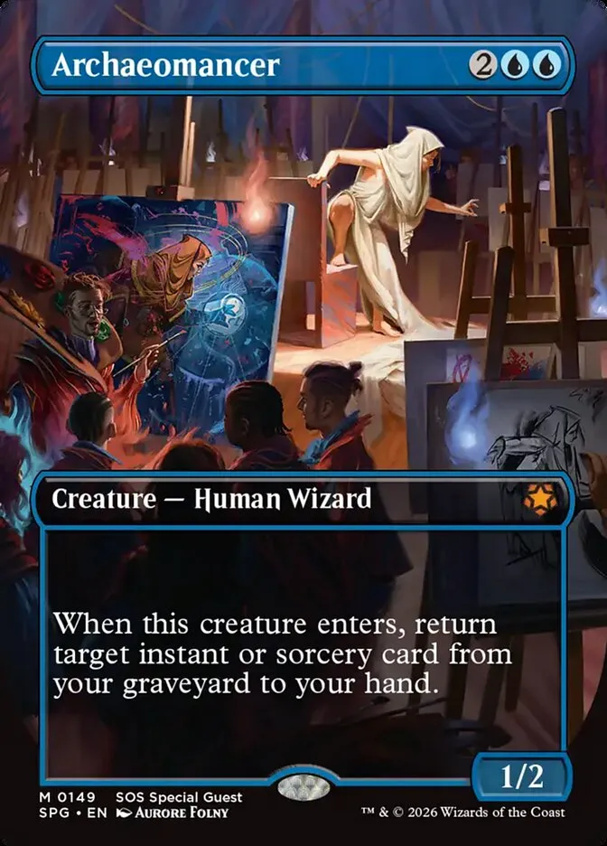 Archaeomancer Front Face