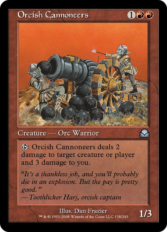 Orcish Cannoneers Front Face