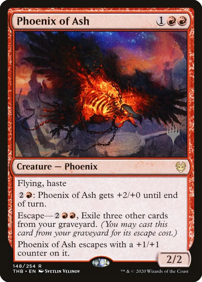Phoenix of Ash Front Face