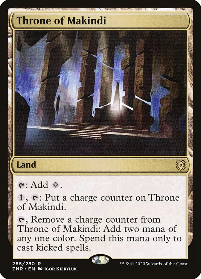 Throne of Makindi Front Face