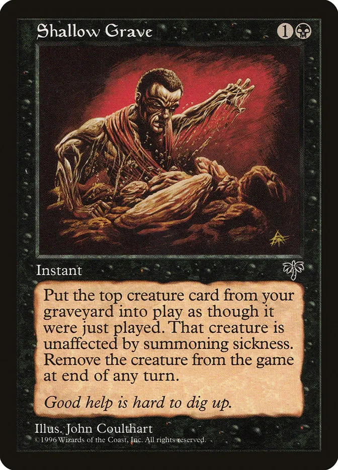 Shallow Grave Front Face