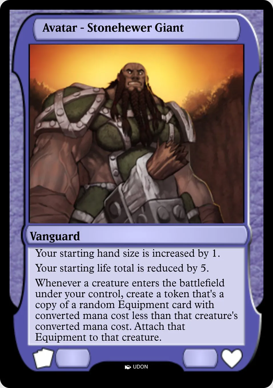 Stonehewer Giant Avatar Front Face