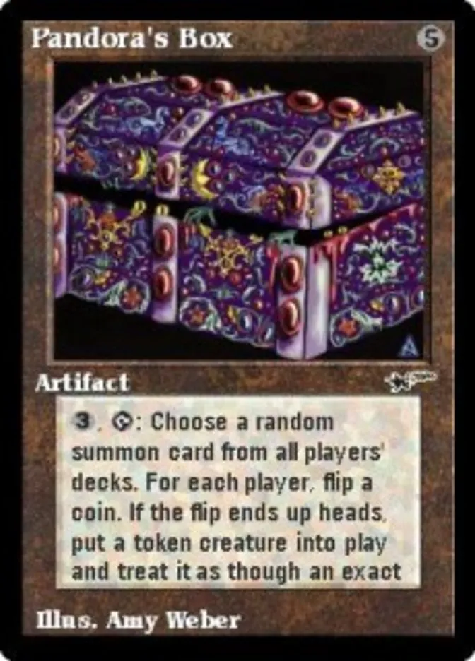 Pandora's Box Front Face