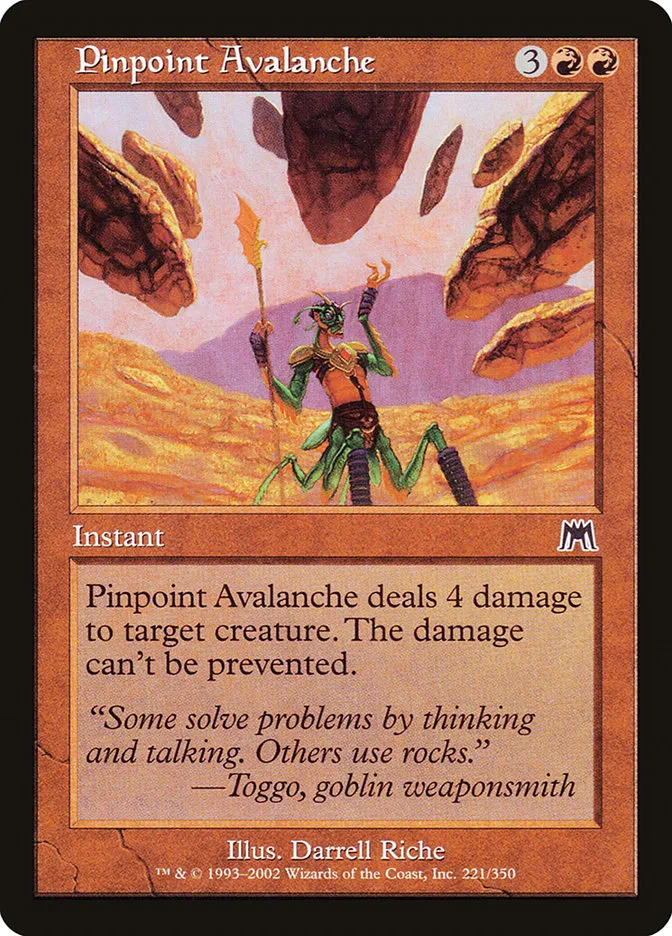 Pinpoint Avalanche Front Face