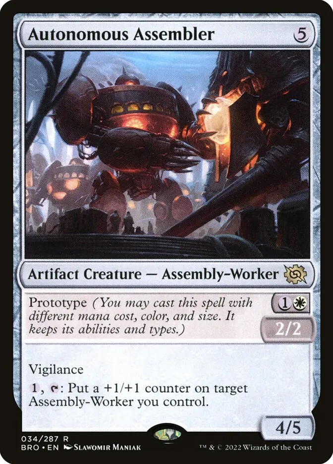 Autonomous Assembler Front Face