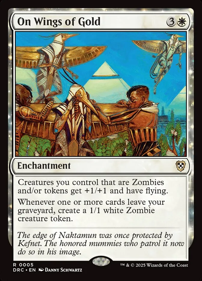 On Wings of Gold Front Face