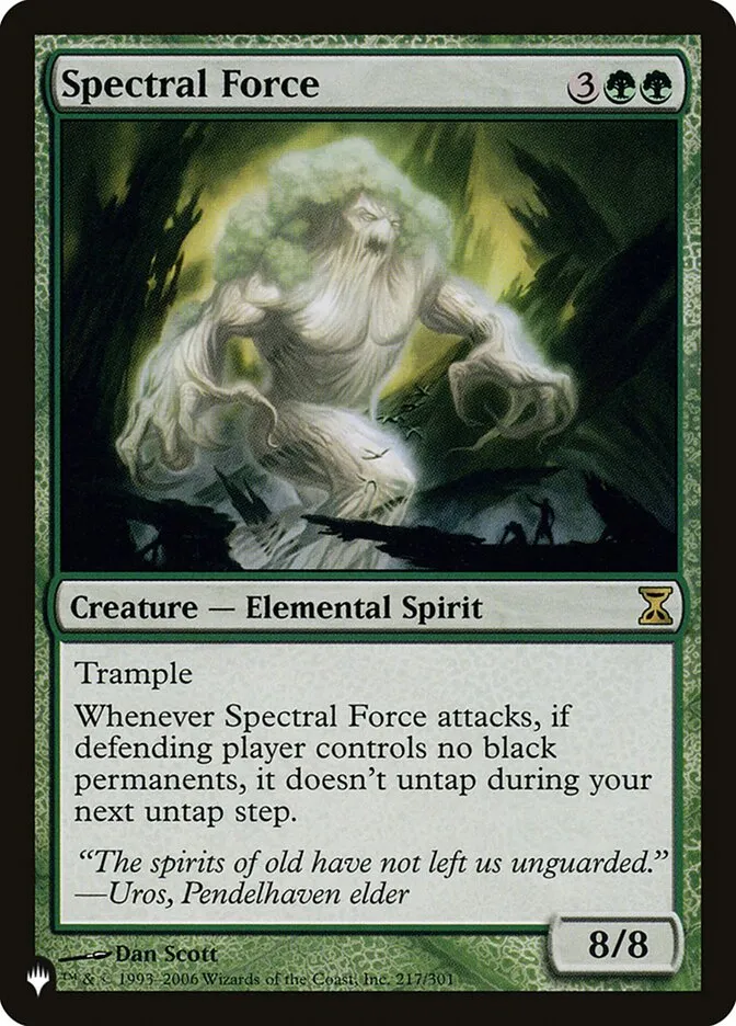 Spectral Force Front Face