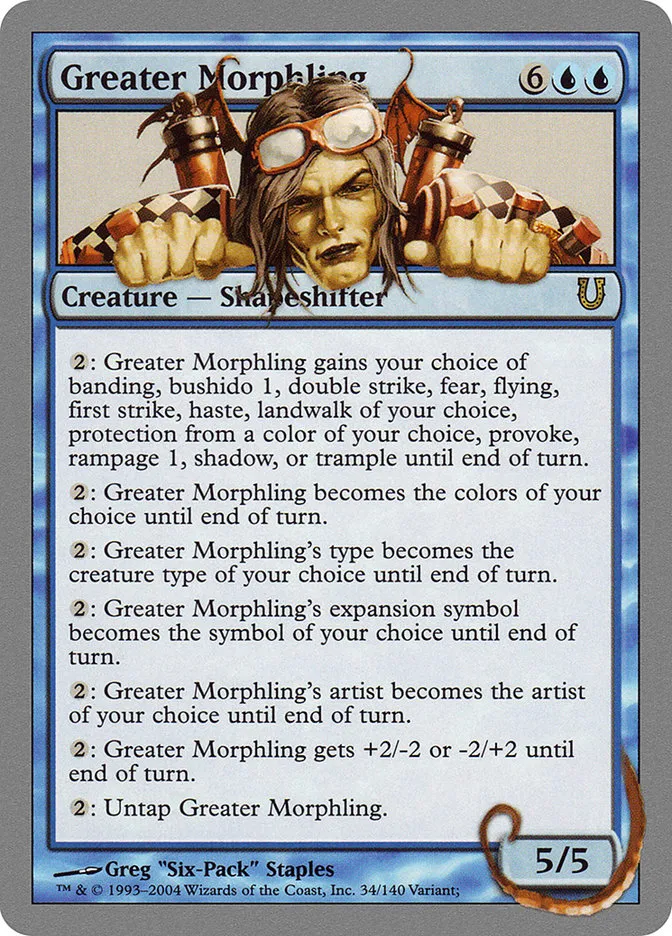 Greater Morphling Front Face