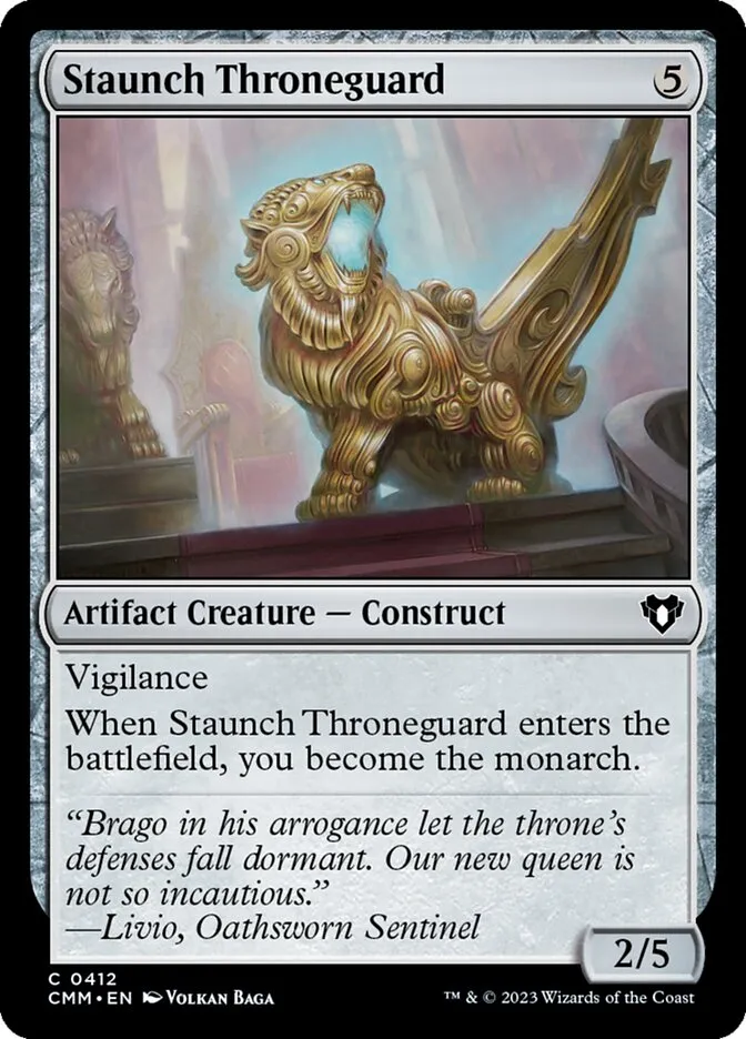 Staunch Throneguard Front Face