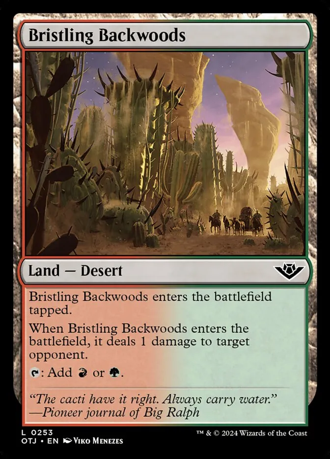 Bristling Backwoods Front Face