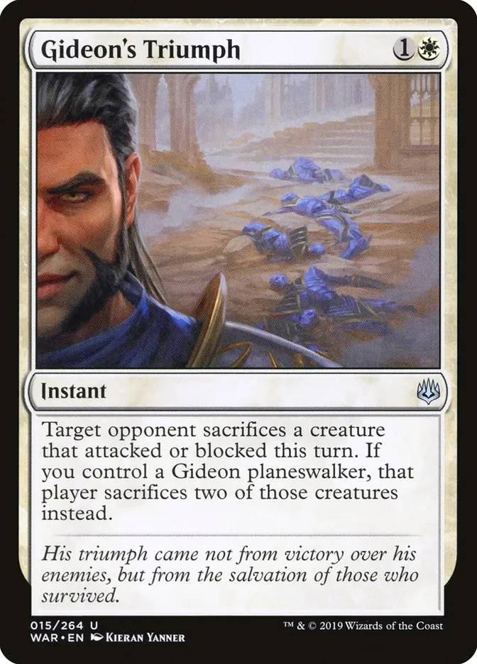 Gideon's Triumph Front Face