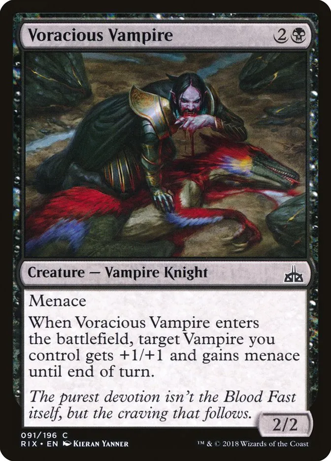 Voracious Vampire Front Face