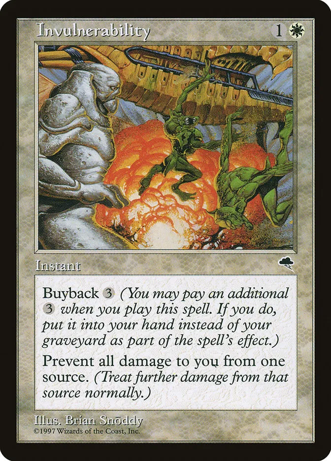 Invulnerability Front Face