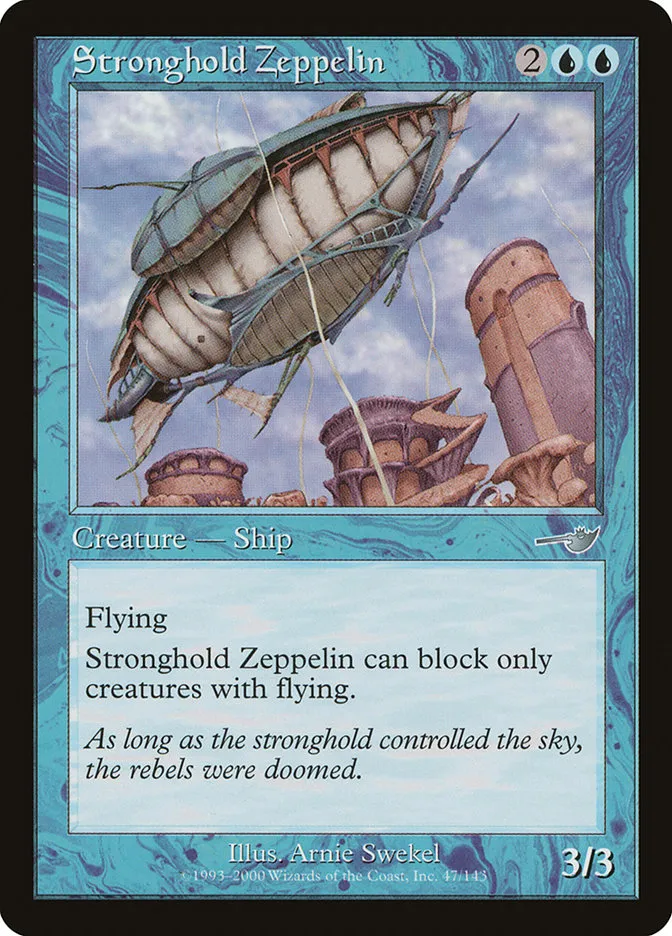 Stronghold Zeppelin Front Face