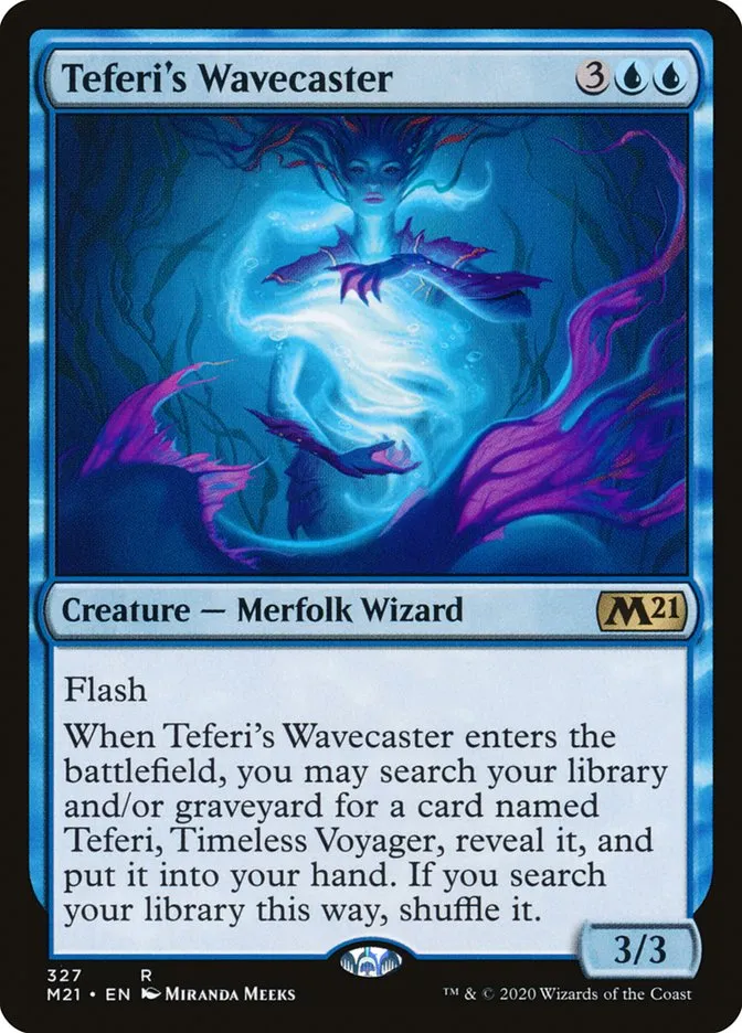 Teferi's Wavecaster Front Face