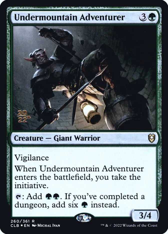 Undermountain Adventurer Front Face