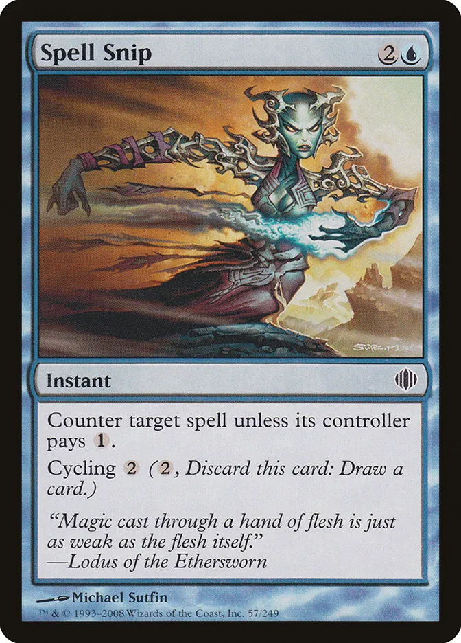 Spell Snip Front Face