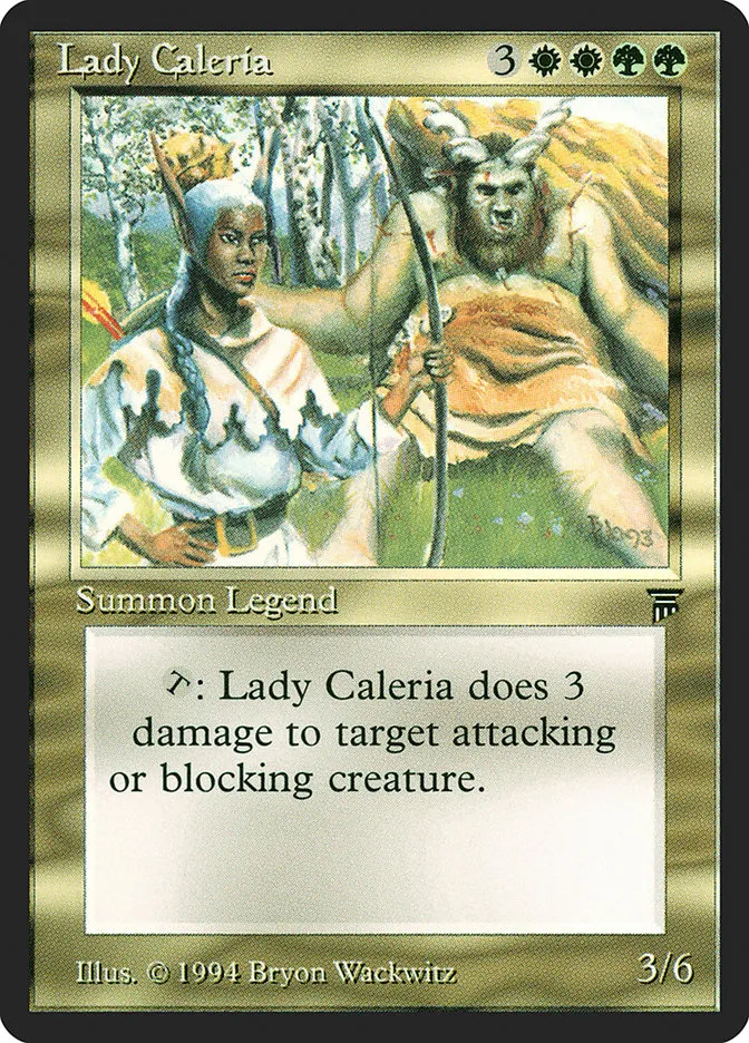 Lady Caleria Front Face