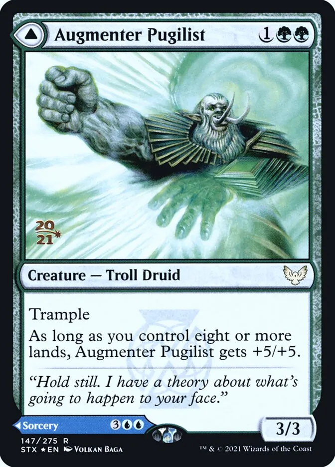 Augmenter Pugilist // Echoing Equation Front Face