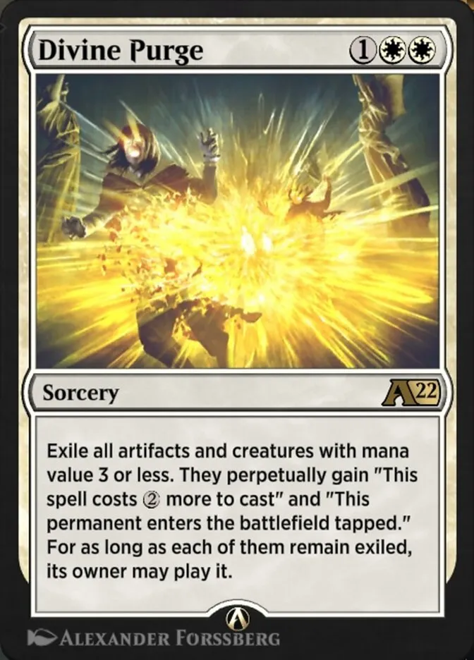 Divine Purge Front Face