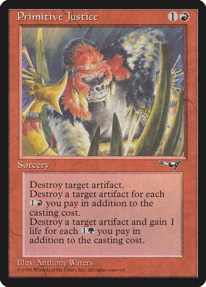 Primitive Justice Front Face