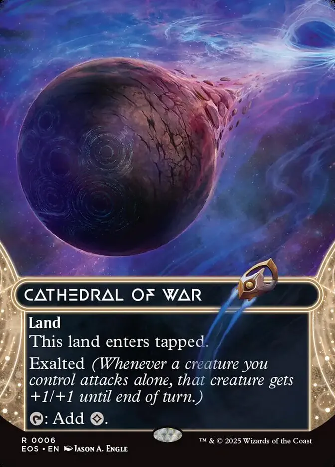 Cathedral of War Front Face