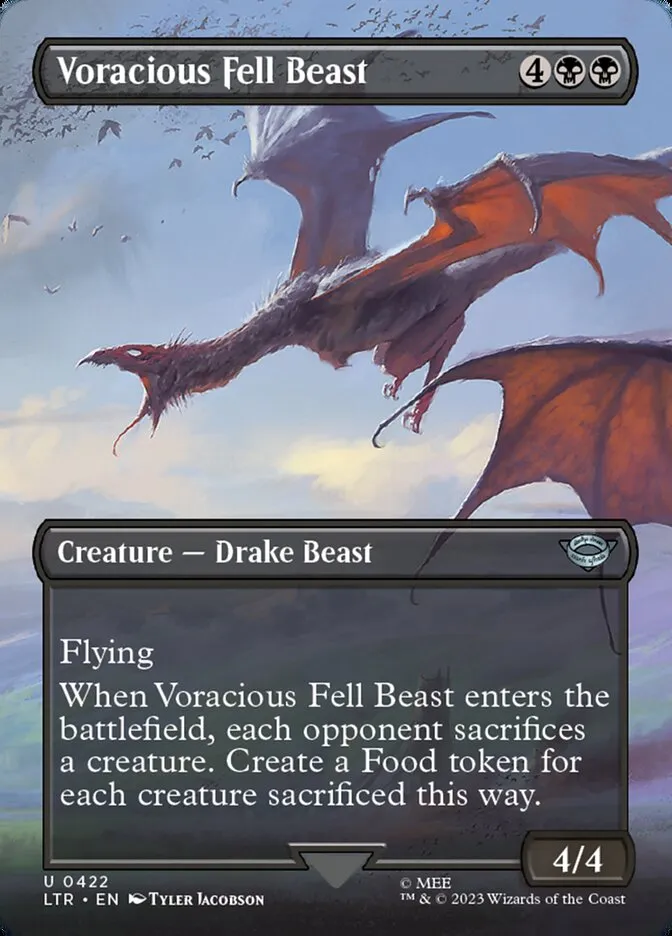 Voracious Fell Beast Front Face