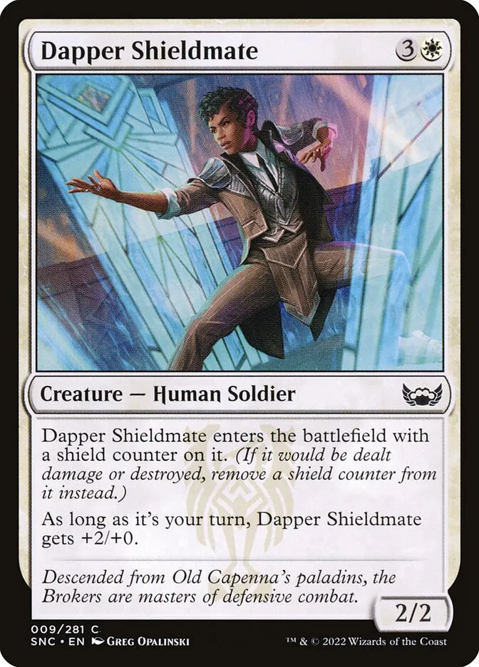 Dapper Shieldmate Front Face