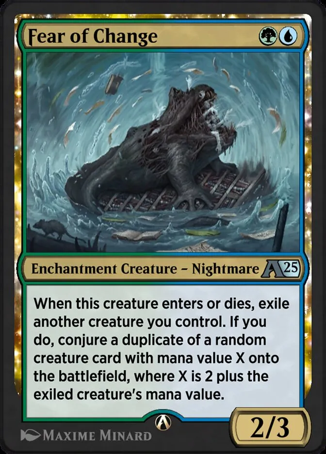 Fear of Change Front Face