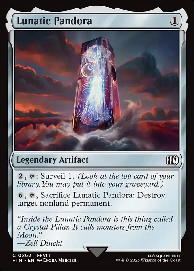 Lunatic Pandora Front Face
