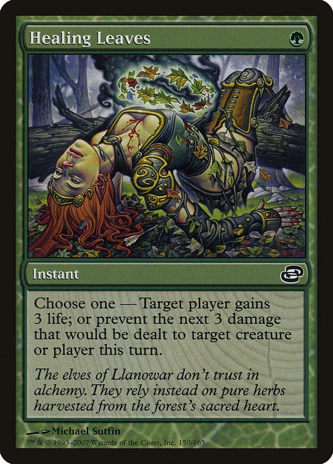 Healing Leaves Front Face