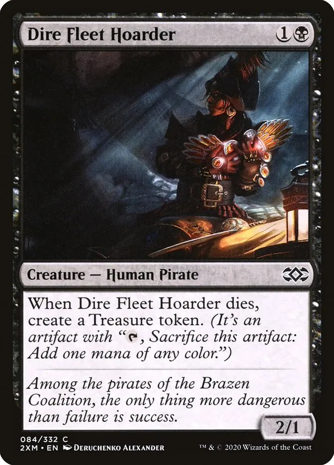Dire Fleet Hoarder Front Face