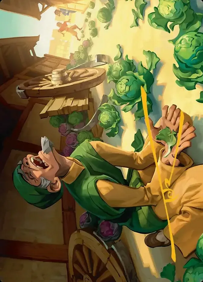 Unlucky Cabbage Merchant // Unlucky Cabbage Merchant Front Face