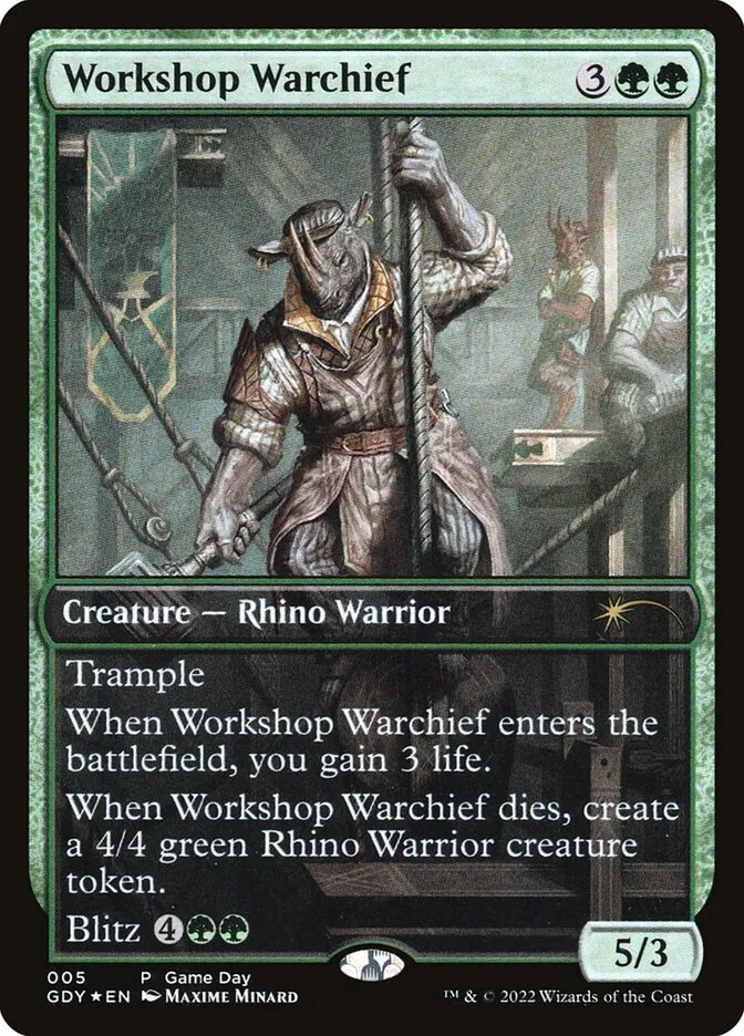 Workshop Warchief Front Face